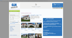 Desktop Screenshot of glin-immobilier.sia-finistere.com